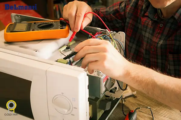 هزینه تعمیر ماکروفر Delmonti