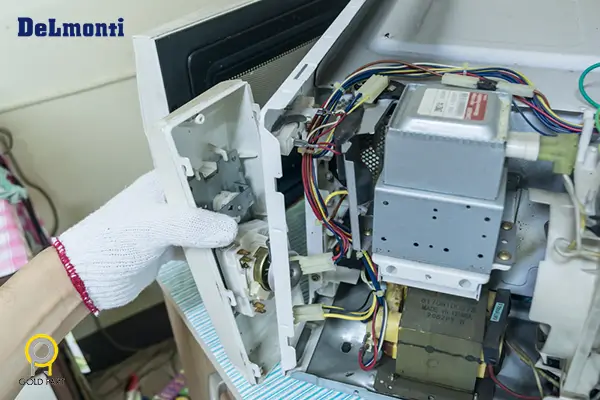 تعمیر و عیب یابی ماکروفر دلمونتی